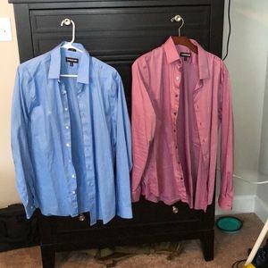 Express 1mx button up shirts